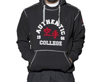 Hayashi "Karate College" Hood, Black