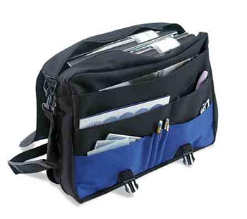 Grizzly Portfolio, Blue/Black