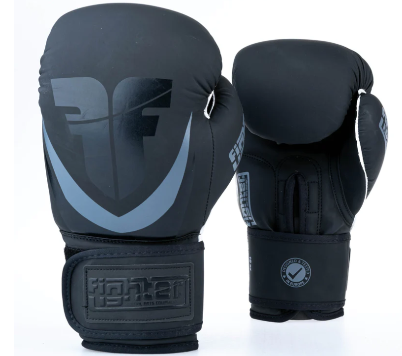 Fighters Inc Boxing glove SPIKES Black 8-18 oz - 2