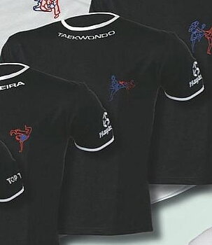 Hayashi T-shirt WTF Taekwondo, Svart X-Large