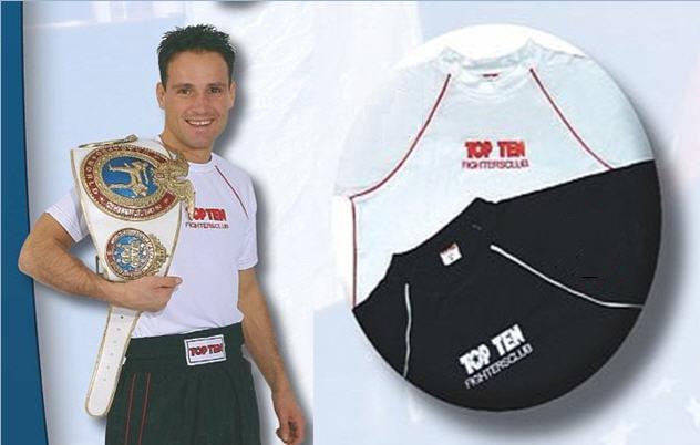 Topten T-shirt Fighters Club, Black