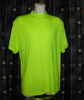 Grizzly T-shirt, Neon-gul Large