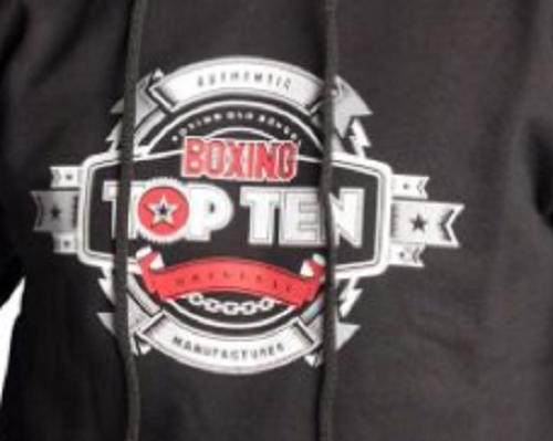 Topten  Boxing Old School  Hood,, Black - 2