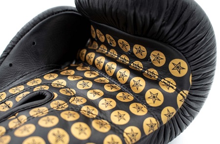 Topten Boxglove WristStar, Black/Gold 10 - 12 oz - 3
