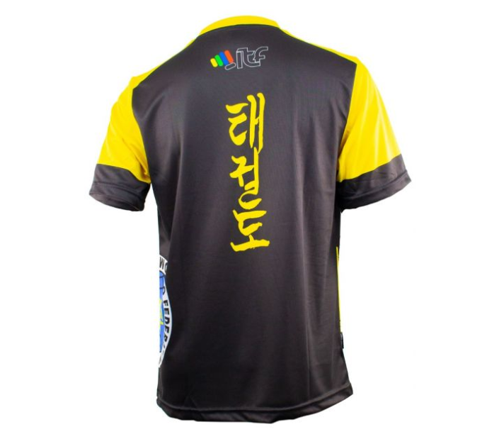 T-Shirt Storm TOPTEN ITF, Svart/Gul  - 2