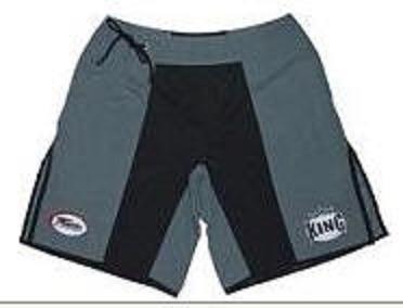 Twins/King Submission shorts Grey/Black Medium