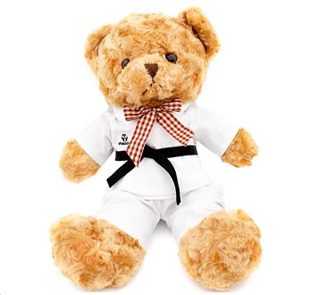 Stor Budo Björn med dräkt (35 cm)