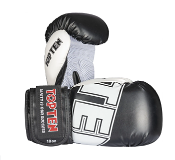 Topten Boxningshandske NK 3, Svart 10-16 oz