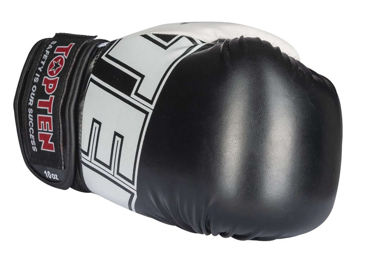 Topten Boxningshandske NK 3, Svart 10-16 oz - 4