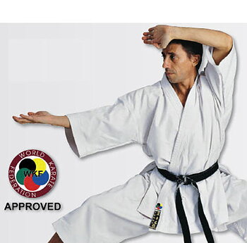 WKF Hayashi Tenno Karate Kata Jacka Vit, 160 cm
