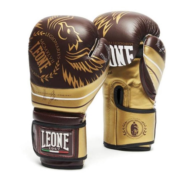 Leone Boxhandske Legionarius, Bordeaux/Guld 10 oz