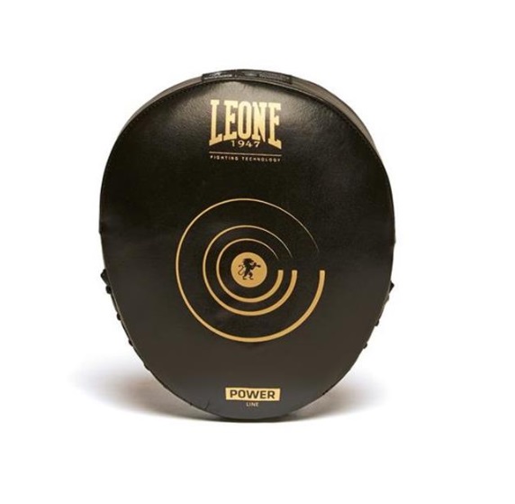Leone Round Power Line Mitts Black/Gold (Pair) - 2