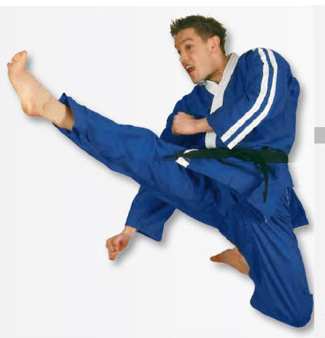 Hayashi Osaka Freestyle Karate GI, Blå