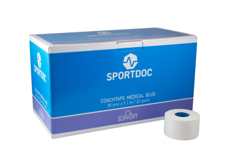 Sportdoc Medical Blue  Coachtejp 3,8 cm x 9,1 m - 2