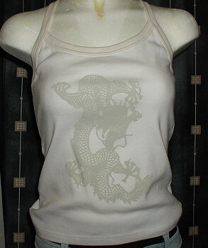 Freddy Dragon Top, White
