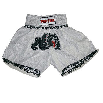 Topten Thaiboxningshorts, Silver Bulldog