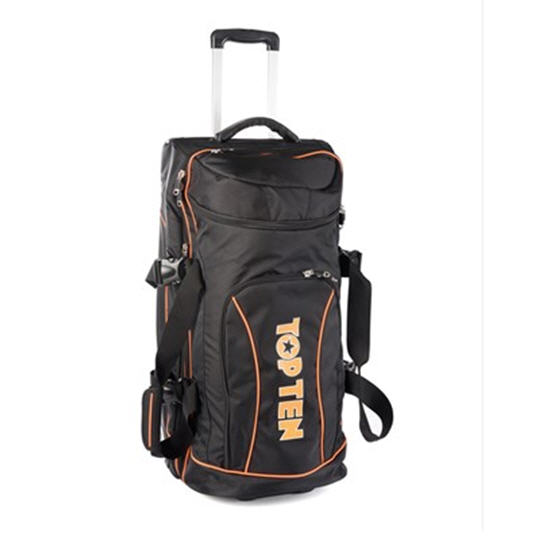Topten Deluxe Trolley/Sportsbag, Black/Orange
