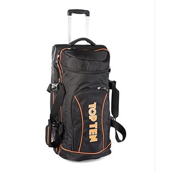 Topten Deluxe Trolley/Sportsbag, Black/Orange