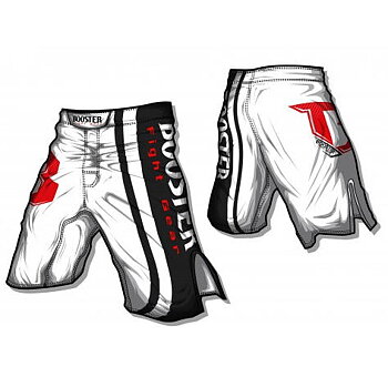 Booster MMA trunks PRO Origin, White/Black