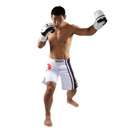 Booster MMA trunks PRO Origin, White/Black - 2