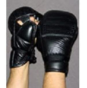 Dark Edge grappling handske Läder,Large