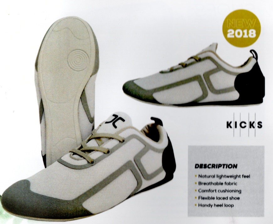 JC Budoshoe  White/Grey/Black, 39
