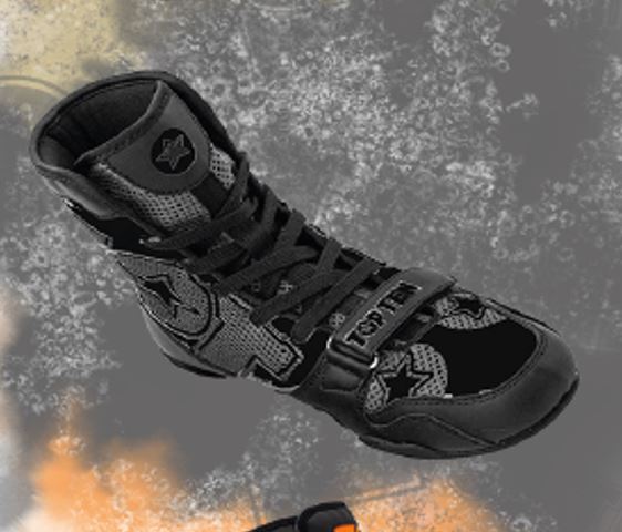Topten Boxsko Black Star Svart/Grå - 3