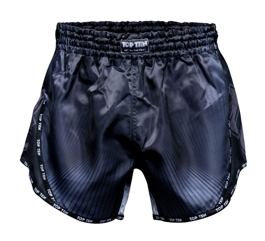Topten Thaishorts VECTORY Black - 2