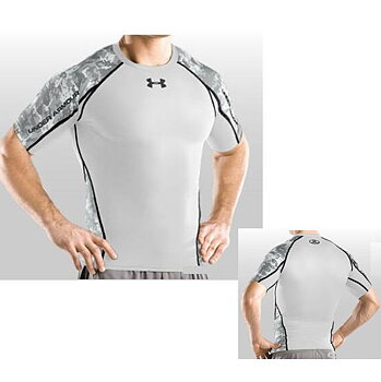 Under Armour Rashguard Battle SS Tee, Grå