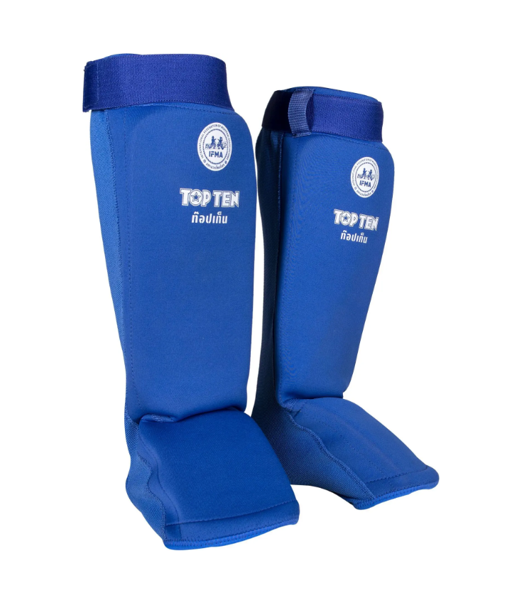 Topten IFMA Shin/Instep DAO Terry/Neopren Blue