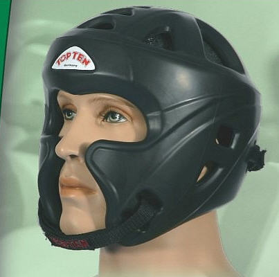 Topten Headguard Cheek Protection Avantgarde Black