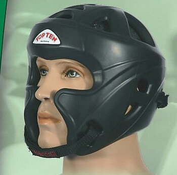 Topten Huvudskydd Cheek Protection Avantgarde Svart