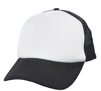 Black Hill Texas Keps, Svart/Vit 58 cm