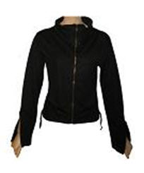 Calgary Loose Neck Jacket Svart. Large