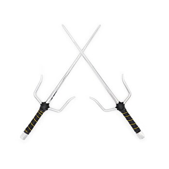 Sai Steel, Octagon Shape Chrome (21 year)