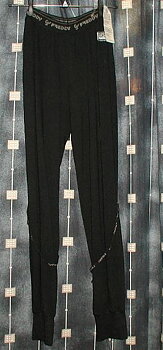 Freddy Pant with laces and cuffs, Black Small