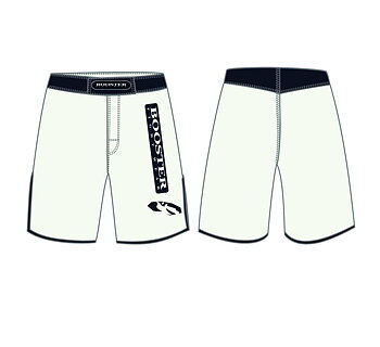 Booster MMA trunks New Generation, White
