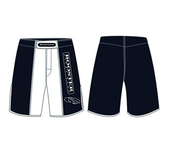 Booster MMA trunks New Generation, Black/White  
