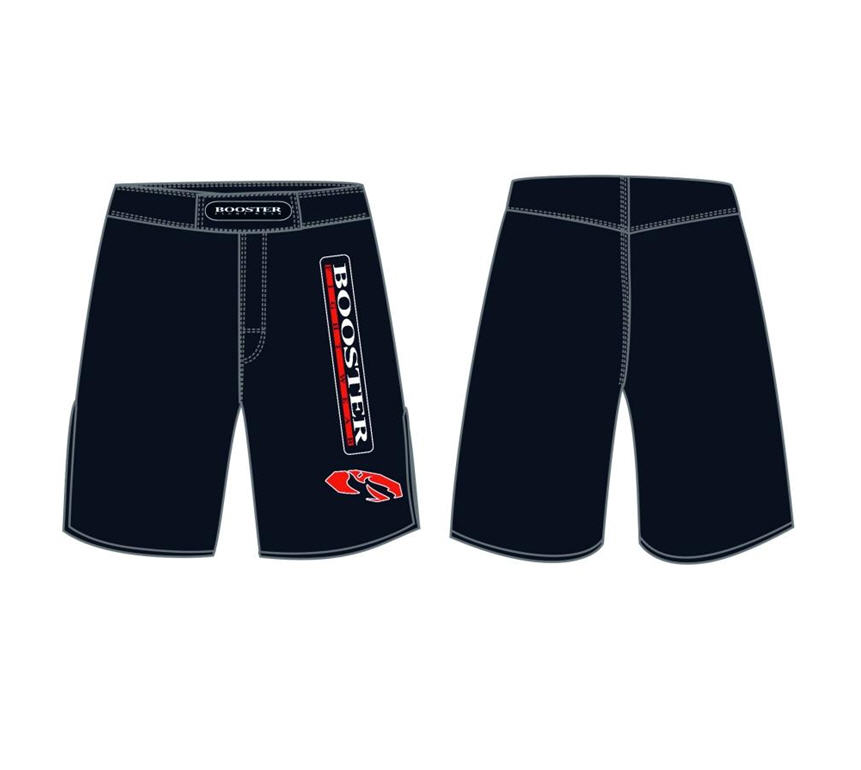 Booster MMA trunks New Generation, Black