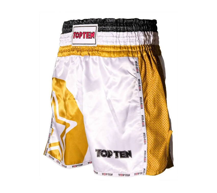Topten shorts WAKO BRAVE Vit/Guld - 2