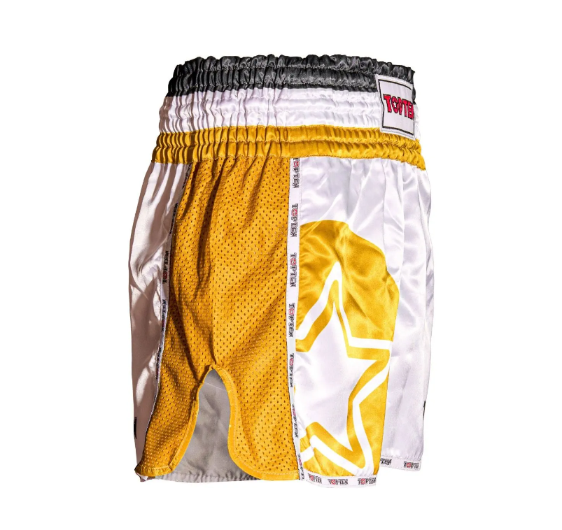 Topten shorts WAKO BRAVE Vit/Guld - 3
