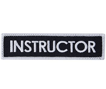 Embridered Patch, Instructor