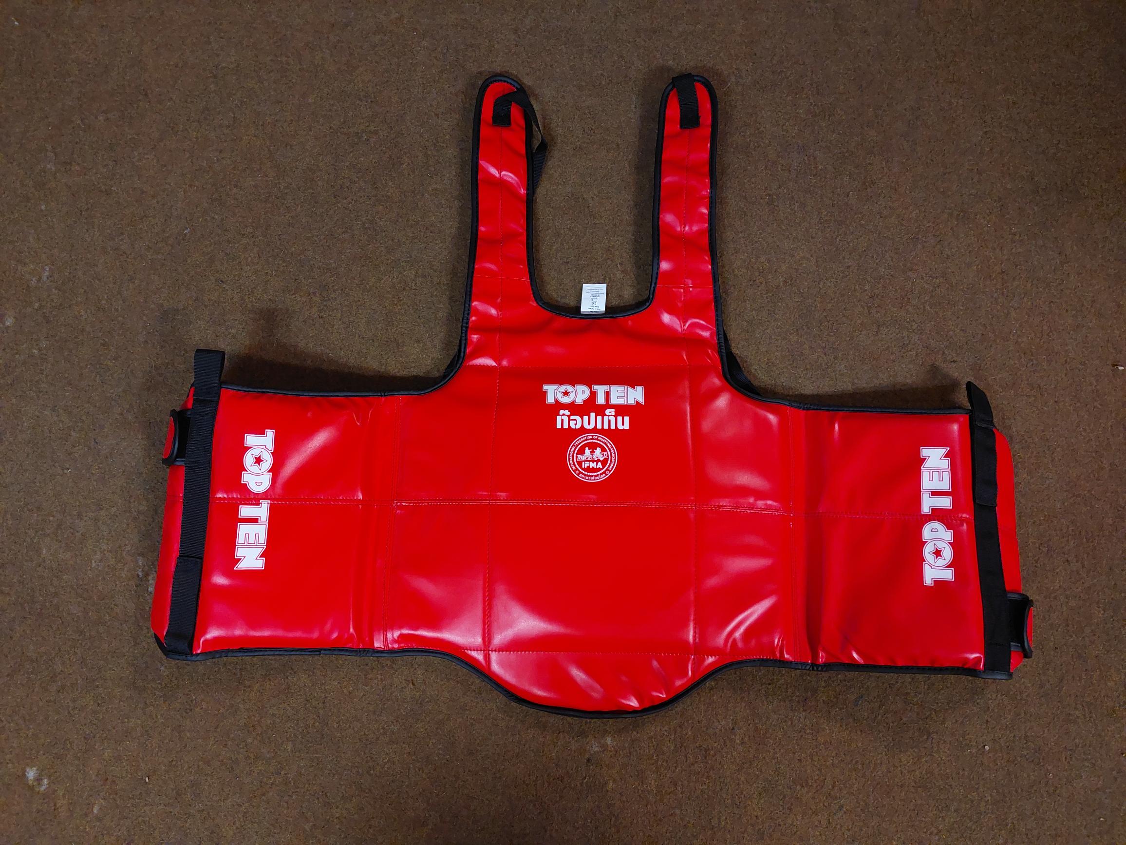 Topten Thai vest IFMA 2025 Red