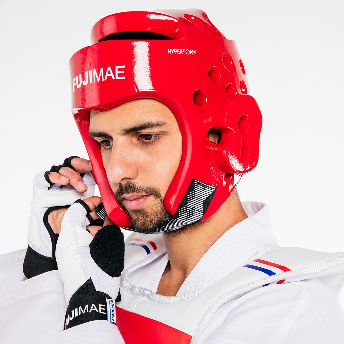 FUJIMAE Hyperfoam Headguard Red - 2