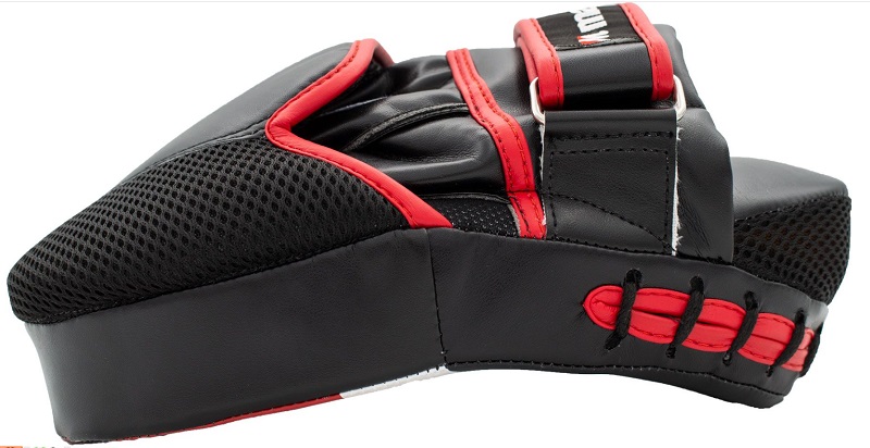 Manus Wave Focus Mitts Black/Red/White (pair) - 2