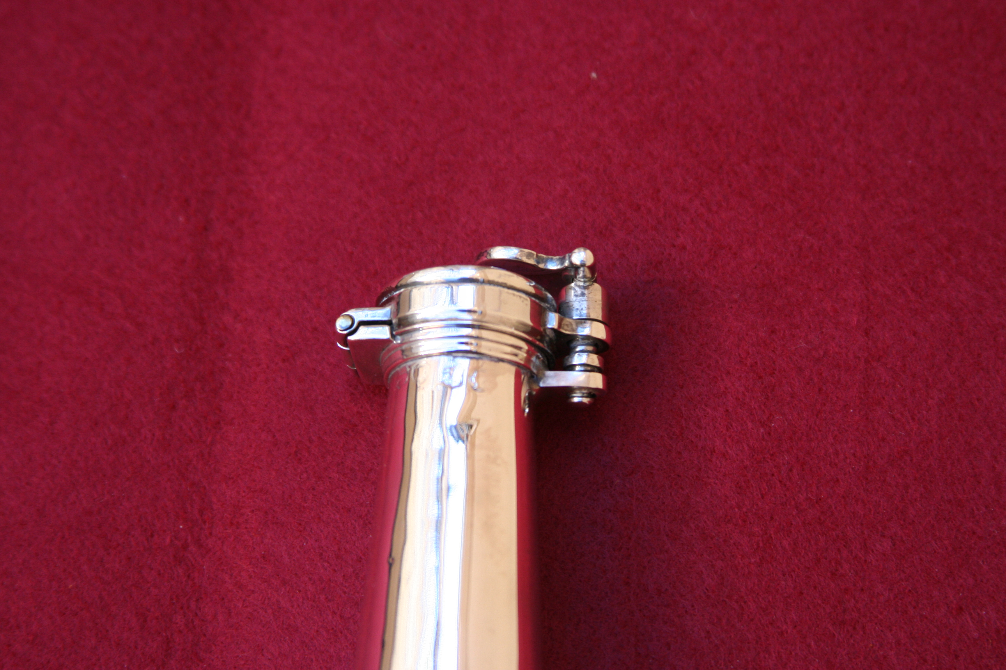 Hunting Flask helt i Silver - Sällsynt i Sverige   SÅLD! - 2