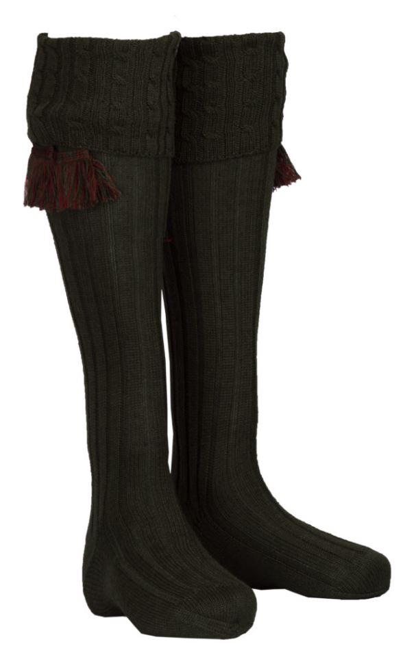 Harris Shooting  Socks & Matching Garter Ties (flashes) - 6