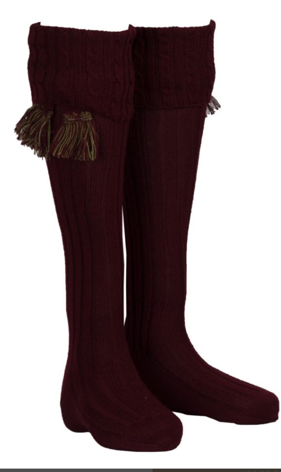 Harris Shooting  Socks & Matching Garter Ties (flashes) - 4