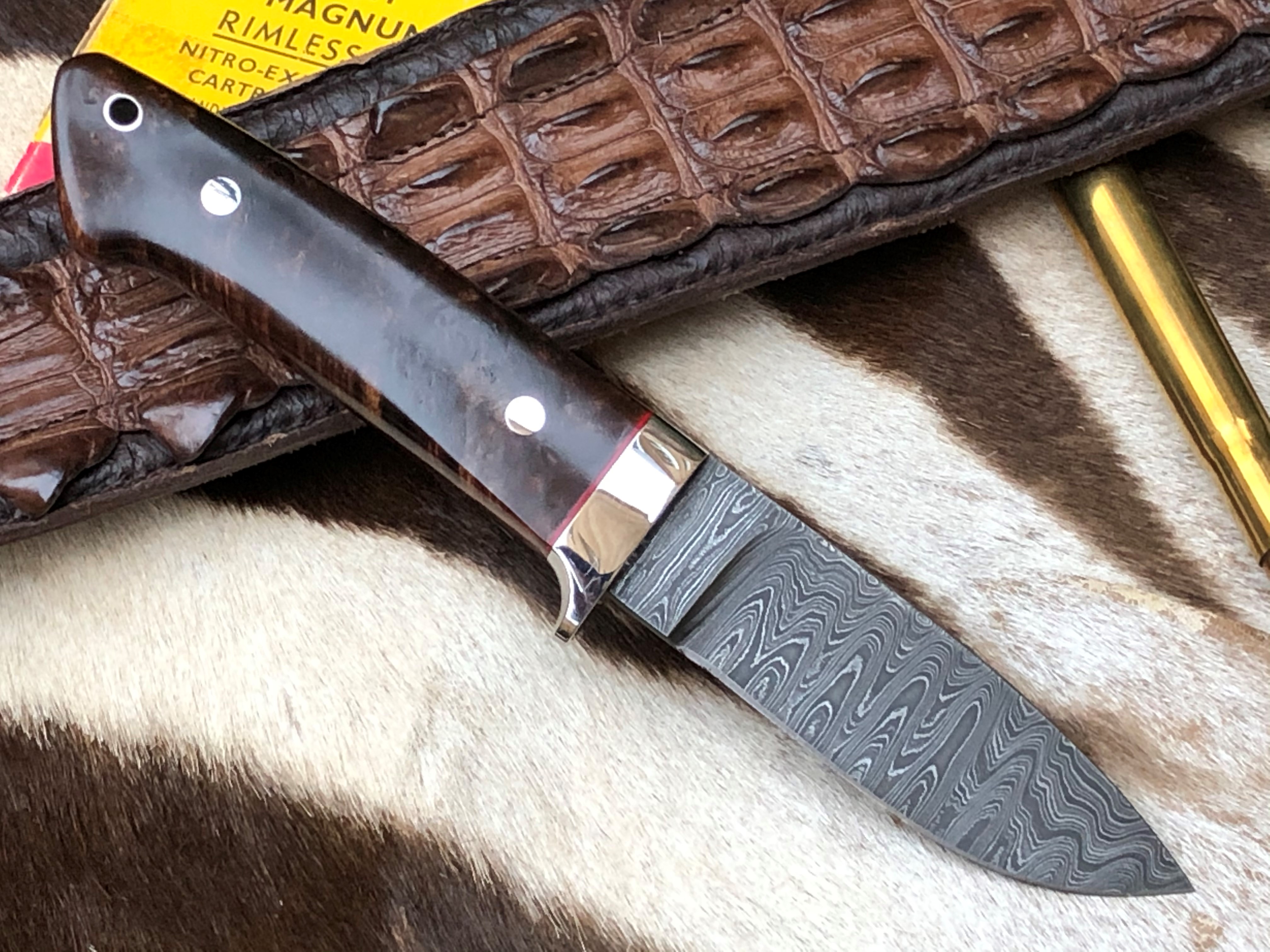 Custom Hunter - Maple Burl handle - 5