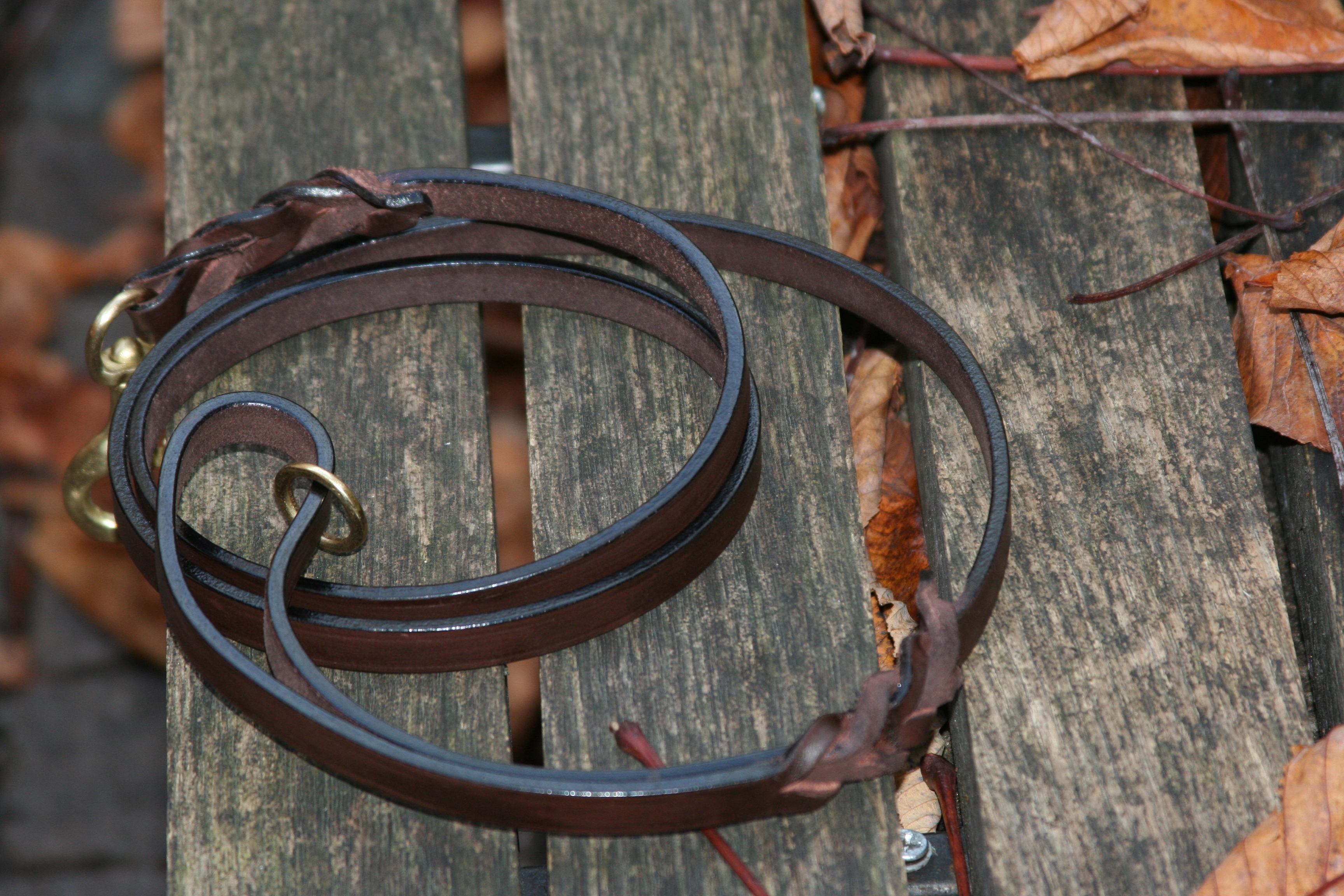 Luxurious Dog Lead - Hundkoppel i Bridle Leather - 5